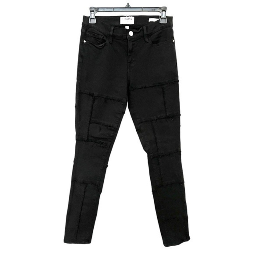 FRAME 29 Le Skinny De Jeanne Patchwork-Seamed Jeans